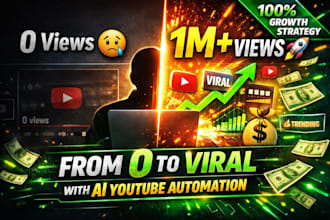 faceless youtube cash cow channel video editing seo thumbnail promotion video ad