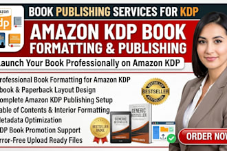 do book formatting for amazon KDP amazon KDP book publishing KDP book promotion