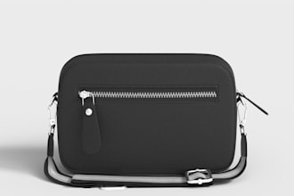 create 3d bag design, handbag, backpack, pouch mockup and product rendering