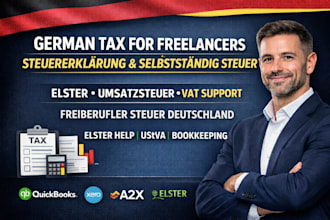do german tax for freelancers steuererklarung, selbststandig steuer and elster