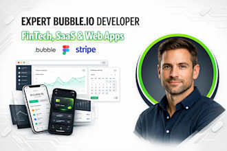 build bubble io web app fintech bubble saas be nocoder bubble developer nocode