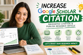 increase google scholar citation backdated citation and publish research article