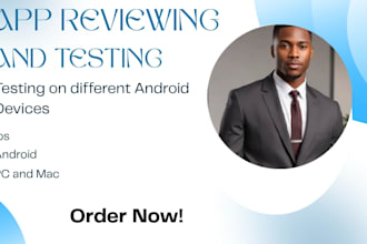 test review android app testing game website testing ios app review qa testing