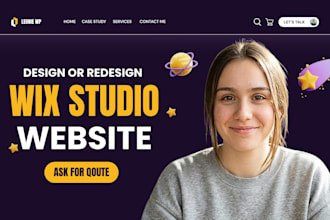 build wix website redesign business wix website design wix studio development