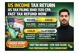 us income tax return US tax filing form 1040 cpa 5472 corporate tax 1120