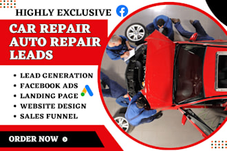 generate car repair leads car repair leads car insurance car wash sales funnel
