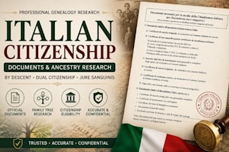 document your italian ancestry and adoption history for citizenship eligibility
