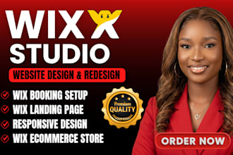 design develop wix studio website wix website redesign wix online store redesign