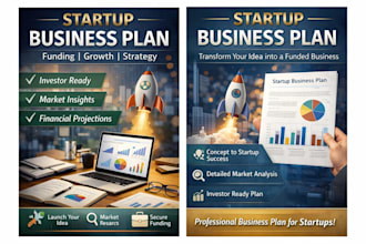 write a startup business plan for funding and growth