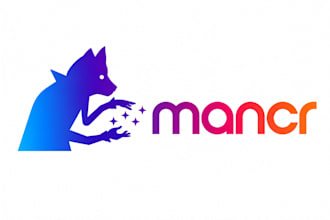 design unique minimalist tech and business brand mark