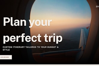 create a personalized travel itinerary for your trip