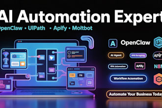 openclaw ai agent moltbot skills apify actor uipath rpa web scraping automation