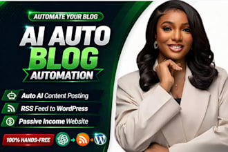build make com ai blog automation autopost towordpress autoblog rss api workflow