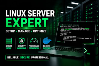 professionally manage, optimize and secure your linux server