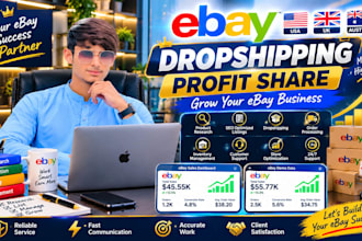 do ebay dropshipping on profit share