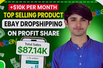 do ebay dropshipping on profit share