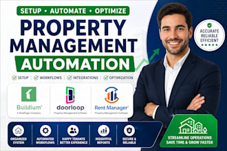setup automate and optimize buildium doorloop rent manager