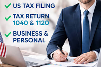 us tax consultant for US tax filing tax return 1040 1120 CPA income tax advisor