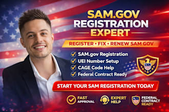fix renew sam gov registration uei cage code federal contracts wosb dobe 8a llc
