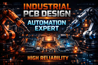 design industrial pcb layout for manufacturing and automation
