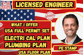 do united states full permit set,garage conversion,2d floor plan,arcitectue pla