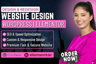 redesign wordpress website wordpress blog website elementor pro landing page
