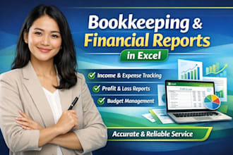 bookkeeping and financial reports in excel