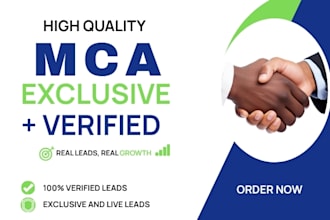 mca exclusive lead generation via google and meta ads