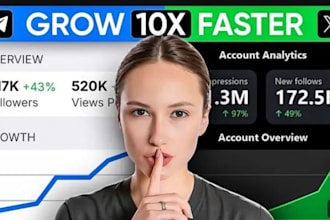 grow real organic x followers with targeted x marketing, twitter x promotion