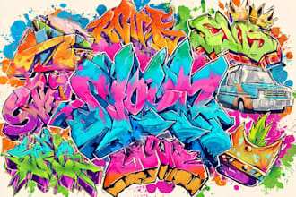 create amazing graffiti concepts for any purpose