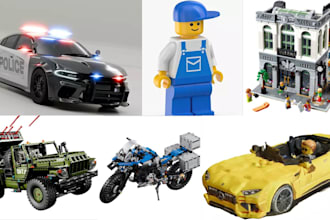 design lego technic moc in bricklink studio with printable instructions