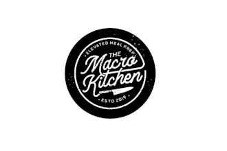 design macro kitchen elevated meal prep logo