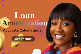 create an automatic loan amortization schedule or loan calculator