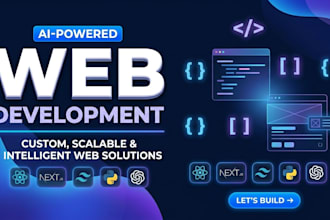 build ai website, chatbot, mobile app, automation solutions, ai software develop
