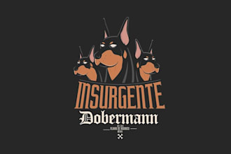 create a creative impactful logo for a pets dog breeder