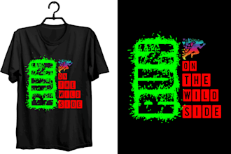 draw a vector tracing text for t shirt design