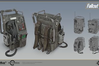 create realistic 3d models, textures, lighting and rendering