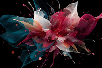 make creative abstract art for you