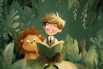 children book illustration and children book illustration