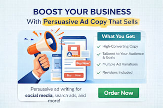write persuasive ad copy and email copy