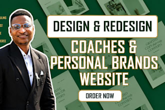 design high converting squarespace website for coaches and personal brands