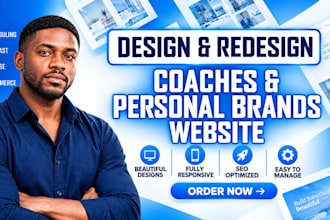 design high converting squarespace website for coaches and personal brands