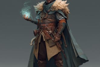 dnd character art and dnd character art