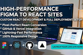 create awesome website based on react