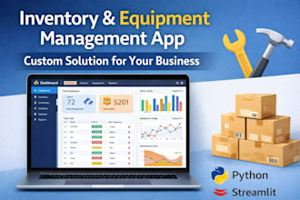 creat an inventory tracking system for your business