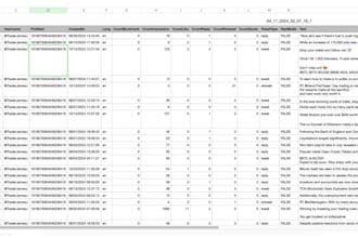webscrape custom websites with filters