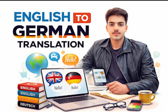 translate english to german and german to english