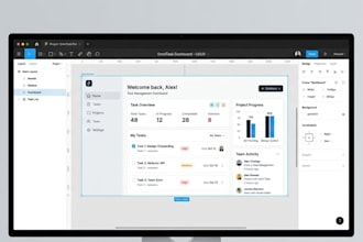 deliver professional UI UX figma files