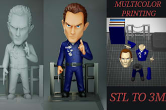 add color to 3d model convert stl file to 3mf split parts ams bambu printing