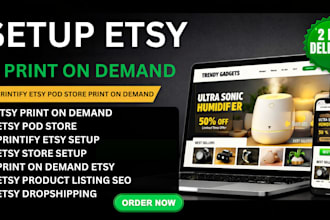 setup etsy print on demand store etsy printify etsy pod store print on demand